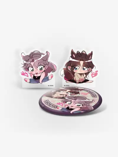 アルスナイツ! アクリルブロック、缶バッジ