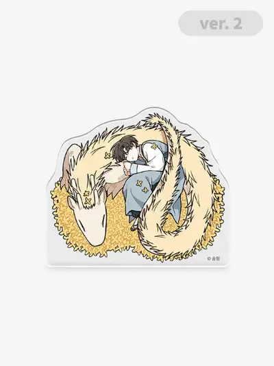 『開花の道が散る』アクリルブロック ver.2