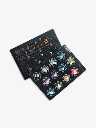 オンリー春トゥーン プラス カジノチップ マグネット セット