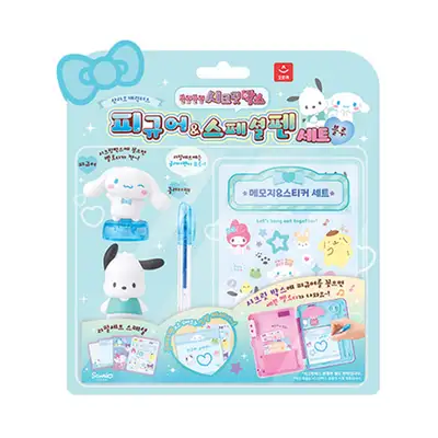 Sanrio Character Figure Special Pen Refill Set (Blue) 517307