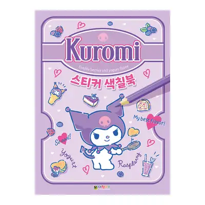 Kuromi Character Sticker Coloring Book 445245