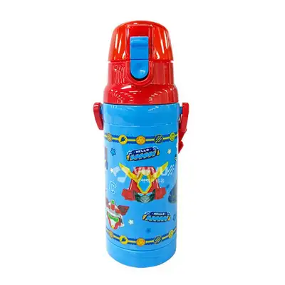 Hello Carbot Character Safety Lock One-Touch Water Bottle 402245
