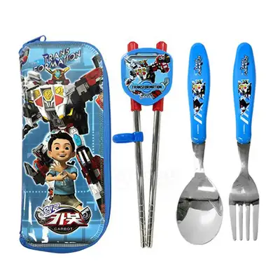 Hello Carbot Character Chopstick Training Utensil Set 402108