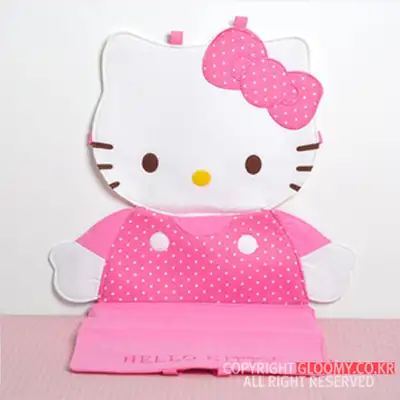 Hello Kitty Dot Ribbon Sheet Cover