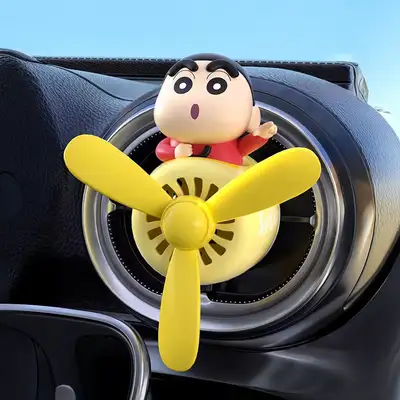 Crayon Shin-chan Shinnosuke Character Airplane Vehicle Air Freshener 044116