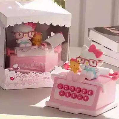 Hello Kitty Glasses Character Car Air Freshener Parking Number Plate 304666