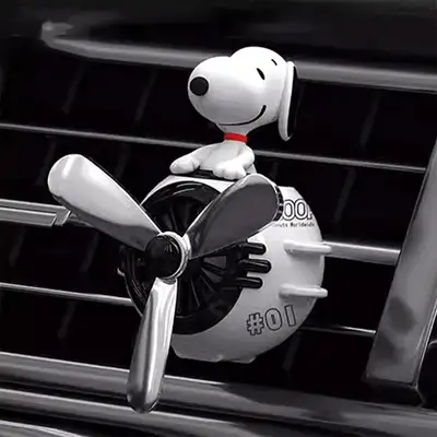 Snoopy Character Airplane Car Air Freshener (White) 903363