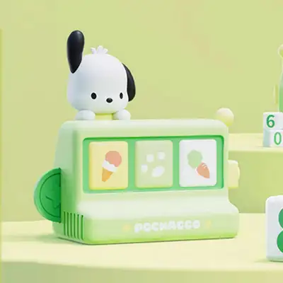 Pochacco Character Diffuser Parking Plate 302358