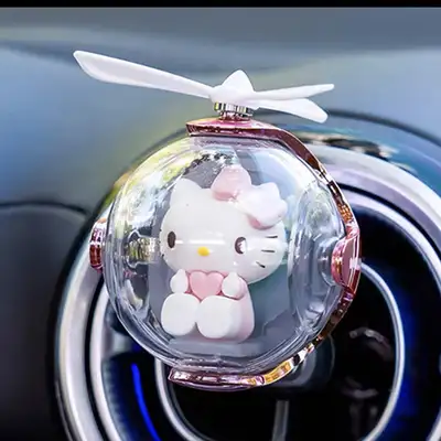 Hello Kitty Character Airplane LED Car Air Freshener 820119
