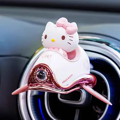 Hello Kitty Character Spaceship LED Car Air Freshener 830085