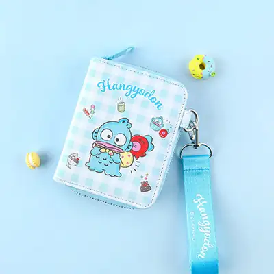 Han Gyo-dong Character Check Strap Wallet Children's Wallet 784737
