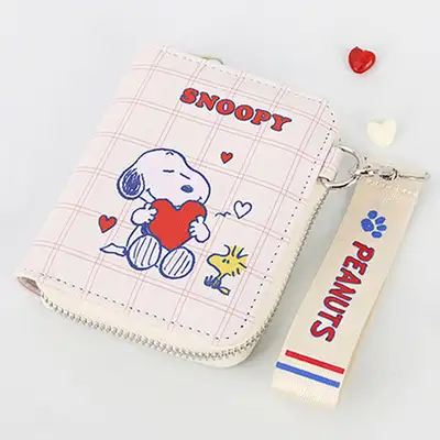 Snoopy Character Strap Wallet 784638