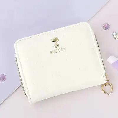 Snoopy Character Compact Photo Bifold Wallet 784249