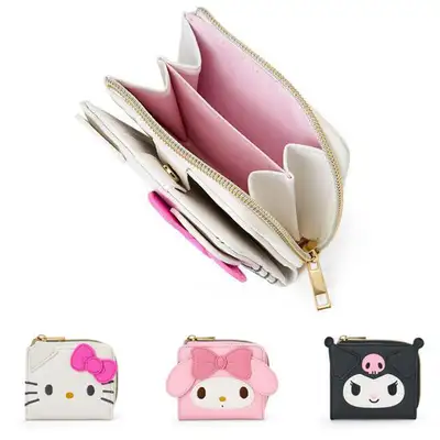 Sanrio Character 2-Fold Wallet (Kaos)