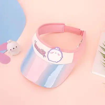Molang Character Hello Pin Cap Sun Cap Hat 770082