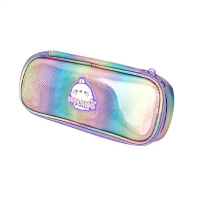 Molang Character Hologram Quilted Pencil Case Pouch S 770785