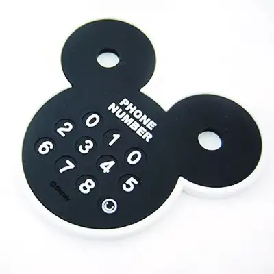 Mickey Mouse Character Parking Notice Board (Black) 360767
