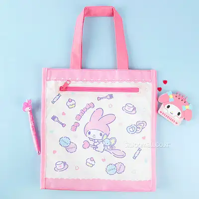 My Melody Character Multi Eco Bag Auxiliary Pouch 830982