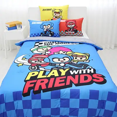 Kart Rider Character Racing Duvet Cover 987515