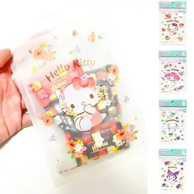 Sanrio Character Frost Zipper Bag (Set of 3)