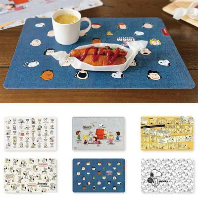 Snoopy Character Lunch Cross Mat Table Mat