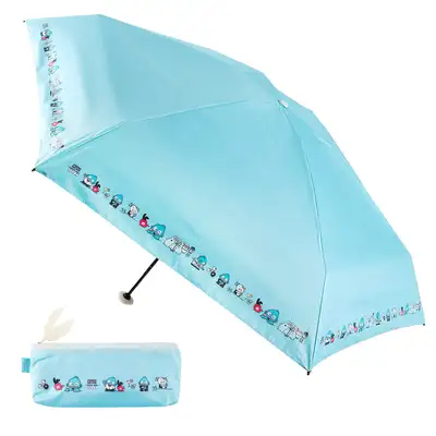 Hankyo-dong Character Baby Favorite Blackout Coating 50cm 5-Fold Rain and Sun Umbrella 430048