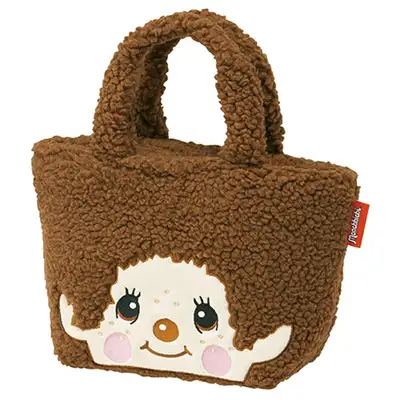 Monchhichi Character Boa Insulated Lunch Bag (Japan) 714856