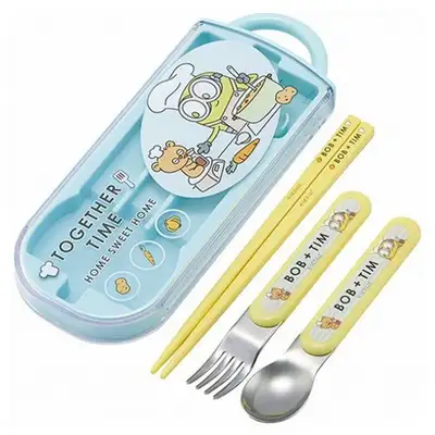 Minions Character Slide Trio Utensil Set (Japan) 617218