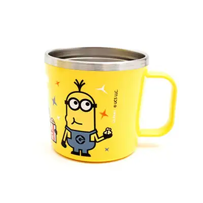 Minions Character Color Dishwasher-Safe Stainless Steel Water Cup 260ml 580356