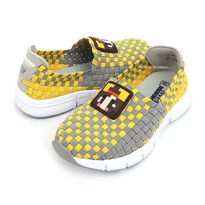 Sandbox Zamtul Motif Sneakers (Yellow) Kids Shoes