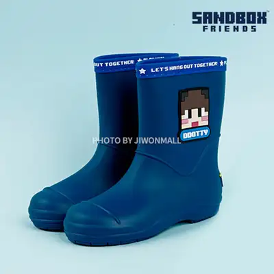 Sandbox Doty Typography PVC Children's Rain Boots 057463