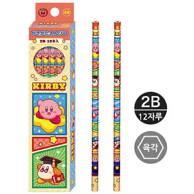 Kirby Character 2B Pencil Set of 12 (Spot) (Japan) 158721