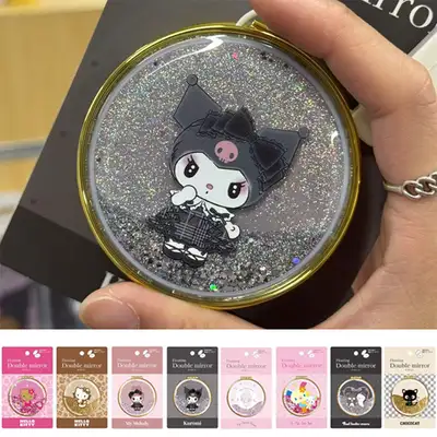 Sanrio Character Floating Double Compact Mirror