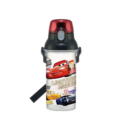 Disney Cars Character One-Touch Clear Bottle 480ml