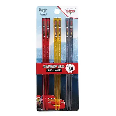 Disney Cats Acrylic Chopsticks 3-Piece Set (Japan) 577963