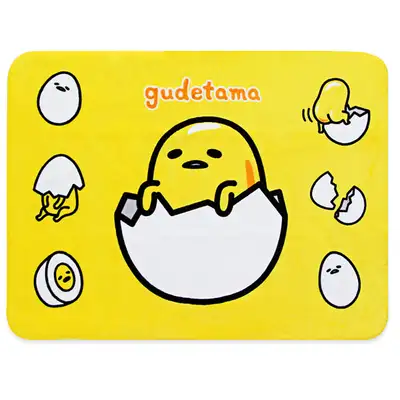 Gudetama Basic Egg Microfiber Knee Blanket 357271