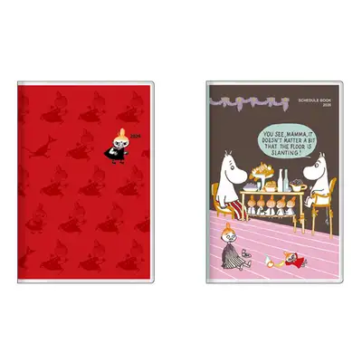 Moomin Character 2026 B7 Monthly Diary (Daily)
