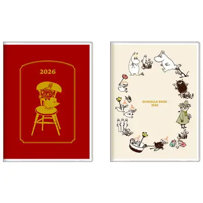 Moomin Character 2026 A6 Monthly Diary (Japan Edition)
