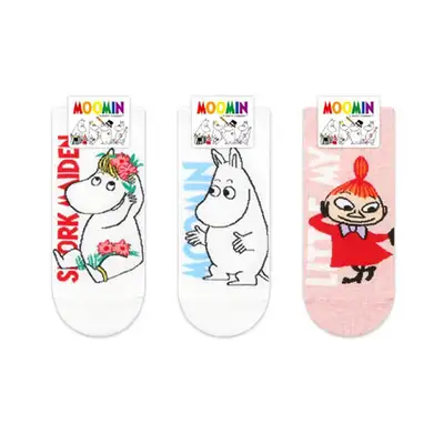 Moomin Heat Sneaker Socks (4 Pack)