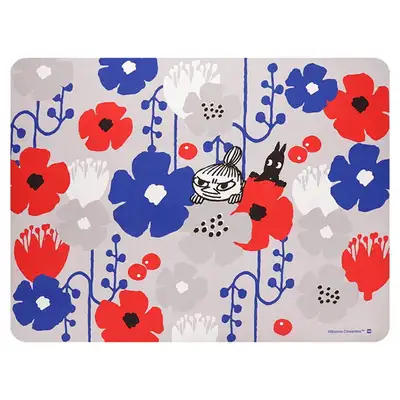 Moomin Character Diatomaceous Earth Bathroom Floor Mat (Little My & Cookie)