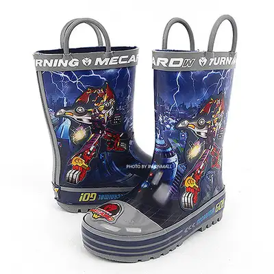 Turning Mecard W Power Children's Rubber Rain Boots