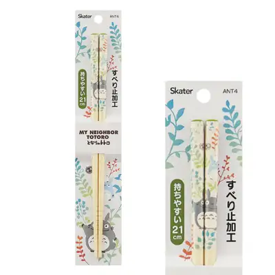 Totoro Character White Wooden Chopsticks 21cm