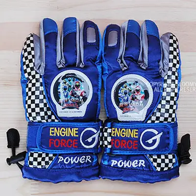 Power Rangers Engine Force Go Go Winter Gloves (Size L)