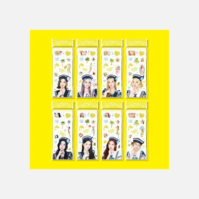 Hearts2Hearts The 2nd Mini Album [Lemon Tang] (Sticker Ver.)(SMART ALBUM) SET