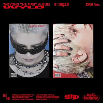 TAEYONG The 1st Album [WYLD] (Zine Ver.) SET