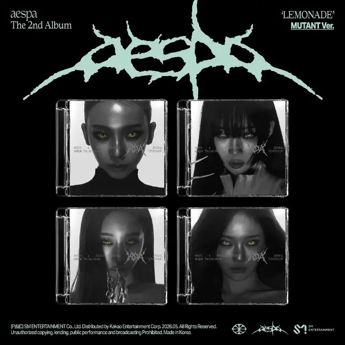 aespa The 2nd Album [LEMONADE] (MUTANT Ver.)