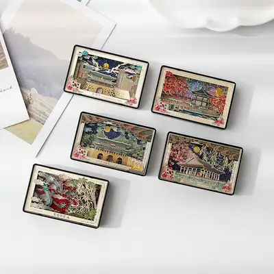 伝統記念品メタルマグネット磁石