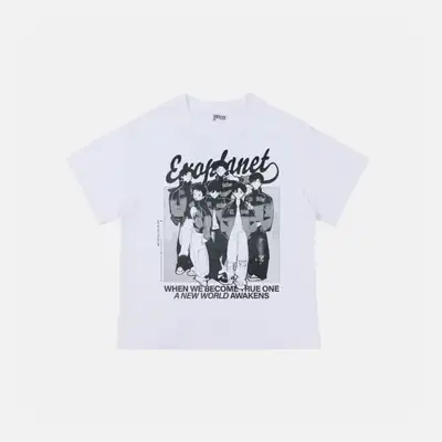 2025 EXO ファンミーティング 'EXO'verse' イラストレーション Tシャツ