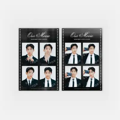 2025 BEST CHOI's MINHO 'Our Movie' 4カットフォトセット