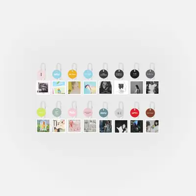 2025 TAEYEON The 10th Anniversary Exhibition 'Time Lapse, Timeless' ランダムアルバムキーリング